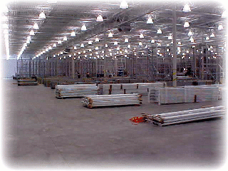 Pallet Rack Installation: installing pallet rack